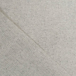 Effet Lin Lurex Enduit 160 Gris Argent - Maison Klem