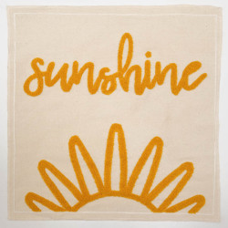 Panneau Punch Needle Sunshine 45*45 - Maison Klem