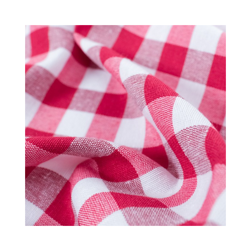 Vichy Grande Largeur Rouge - Maison Klem