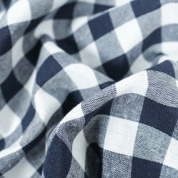 Vichy Grande Largeur Marine - Maison Klem