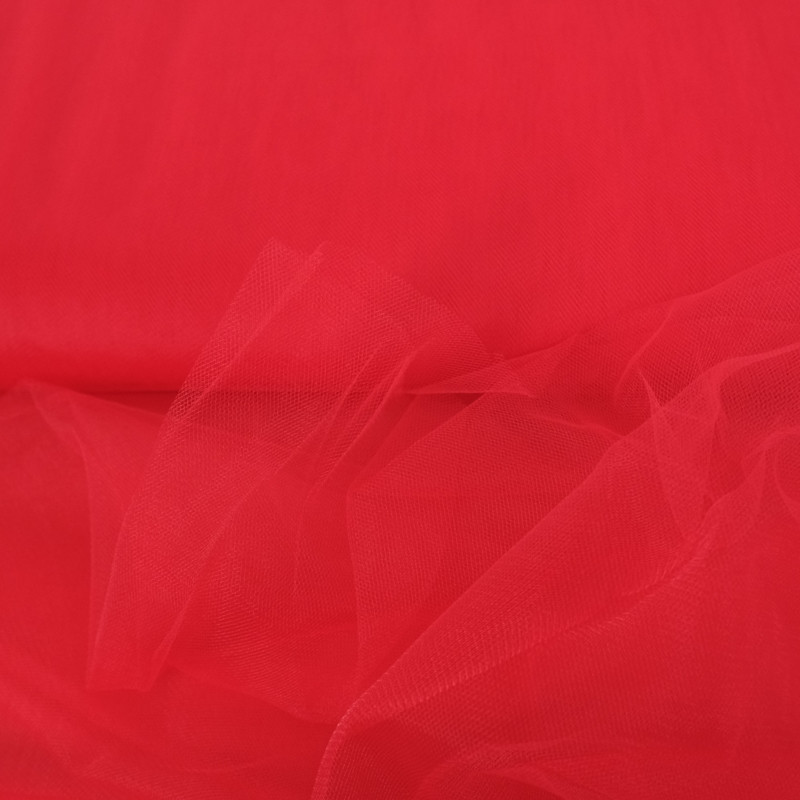 Tulle 300 Souple Rouge - Maison Klem