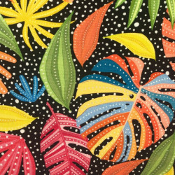 Outdoor Digital Dralon Féerie Tropicale - Maison Klem