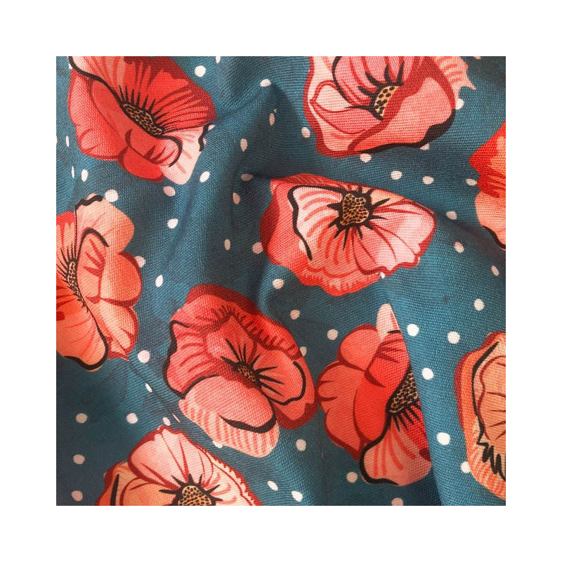 Outdoor Digital Dralon Poppy