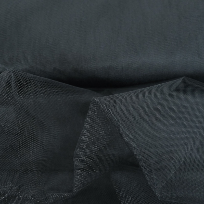 Tulle 300 Souple Noir - Maison Klem