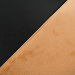 Simili Cuir Karmen Noir - Maison Klem