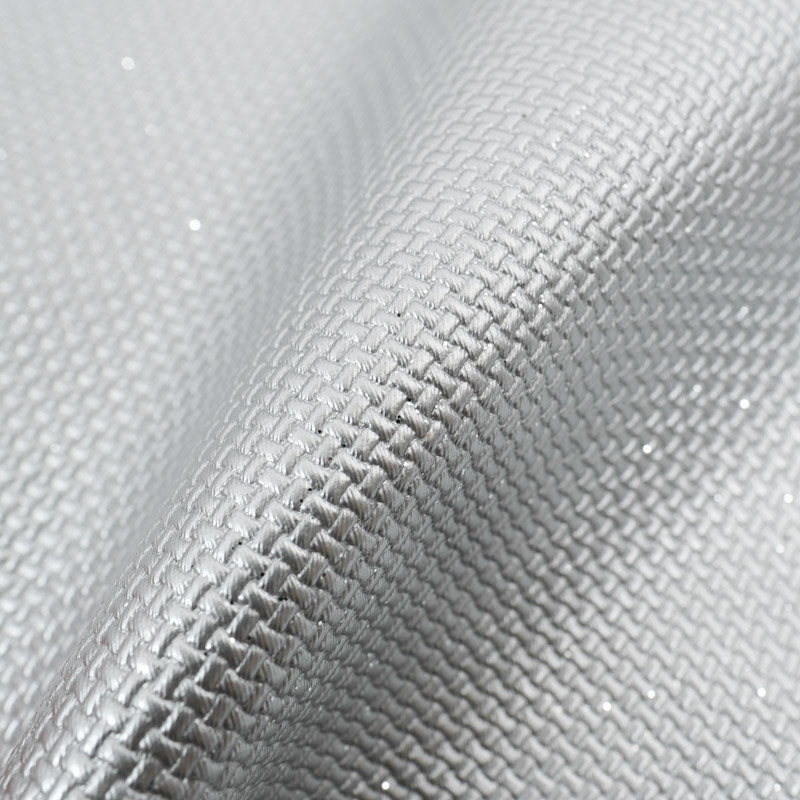 Simili Cuir Lurex Gris - Bambino - Maison Klem