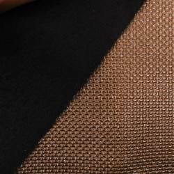 Simili Cuir Lurex Chocolat - Bambino - Maison Klem