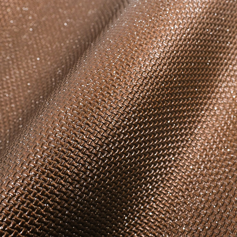 Simili Cuir Lurex Chocolat - Bambino - Maison Klem