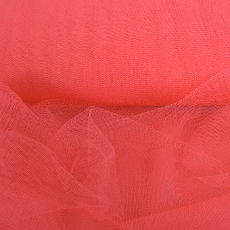 Tulle 300 Souple Corail - Maison Klem