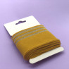 Rib Cuff Trim - Ochre Gold - Maison Klem