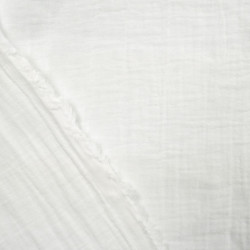 Double Gaze 240CM Blanc - Maison Klem