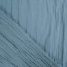 Double Gaze Bio 130CM Bleu De Mer - Maison Klem