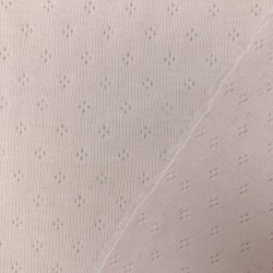 Jersey Ajouré Blush - Maison Klem