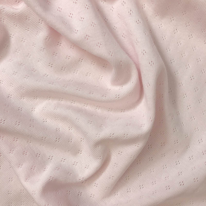 Jersey Ajouré Blush - Maison Klem