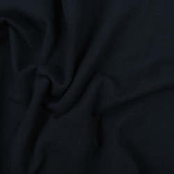 Molleton Jersey Bleu Minuit - Maison Klem