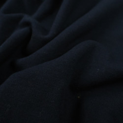 Molleton Jersey Bleu Minuit - Maison Klem