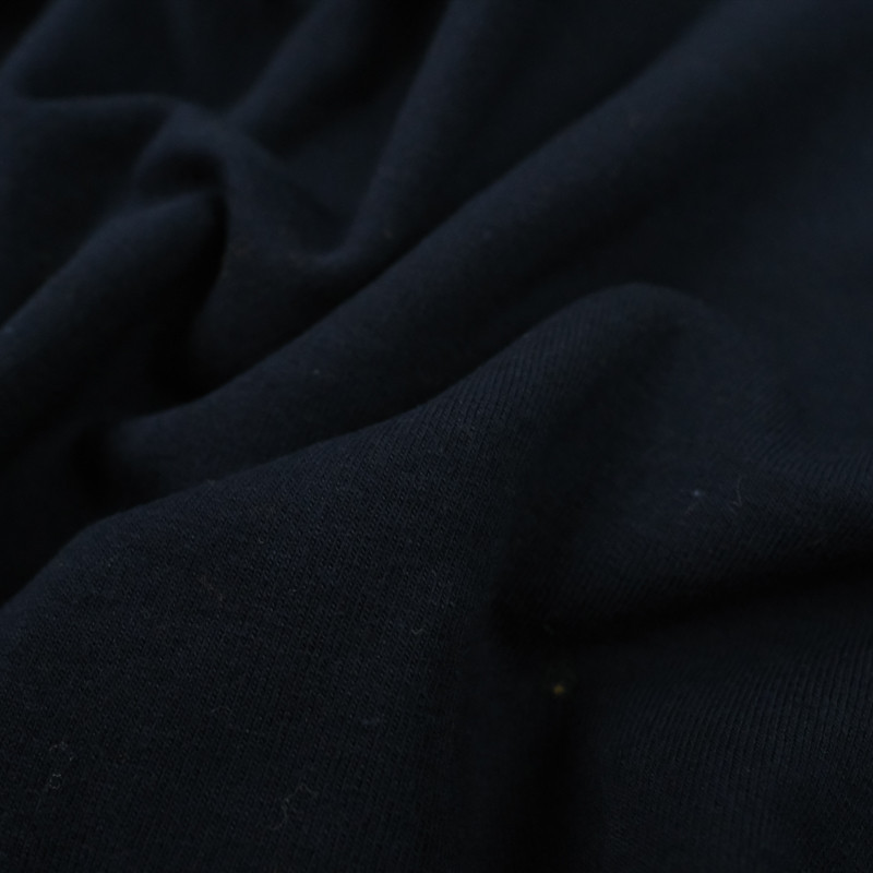 Molleton Jersey Bleu Minuit - Maison Klem