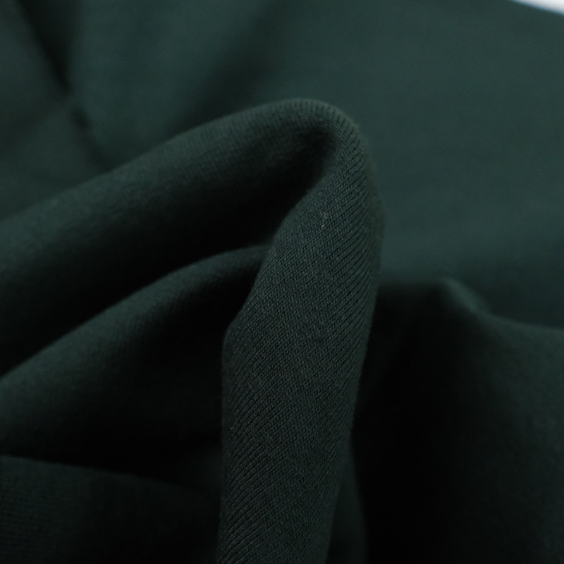 Molleton Jersey Vert Foncé - Maison Klem