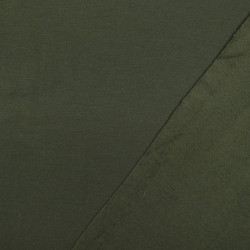 Molleton Jersey Vert Kaki - Maison Klem