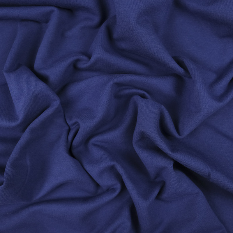 Molleton Jersey Bleu Royal - Maison Klem