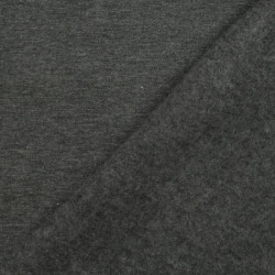 Molleton Jersey Gris Chiné - Maison Klem