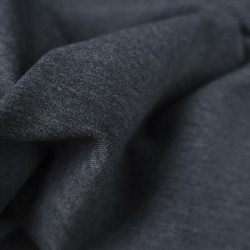 Molleton Jersey Mélange Denim - Maison Klem