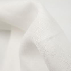 Lin Lavé Viscose Blanc - Maison Klem