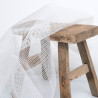 Filet Mesh White - Maison Klem