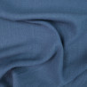 Lin Lavé Viscose Bleu Jean - Maison Klem
