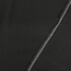 Lin Lavé Viscose Noir - Maison Klem