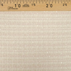 Tissu Tweed Bouclettes Carreaux Rose Clair - Maison Klem
