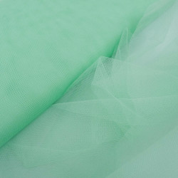 Tulle 150 Rigide Menthe - Maison Klem