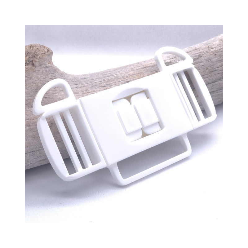 White 3-Way Plastic Loop