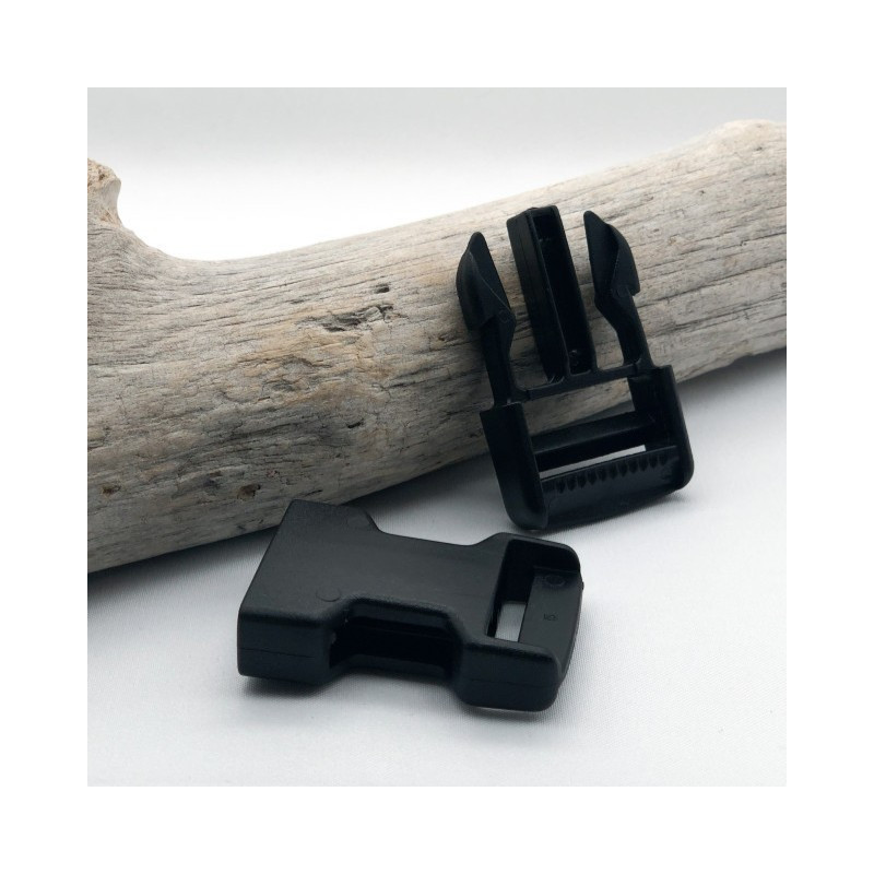 Boucle Clip Noir 40mm - Maison Klem