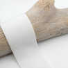 40MM White Lurex Elastic