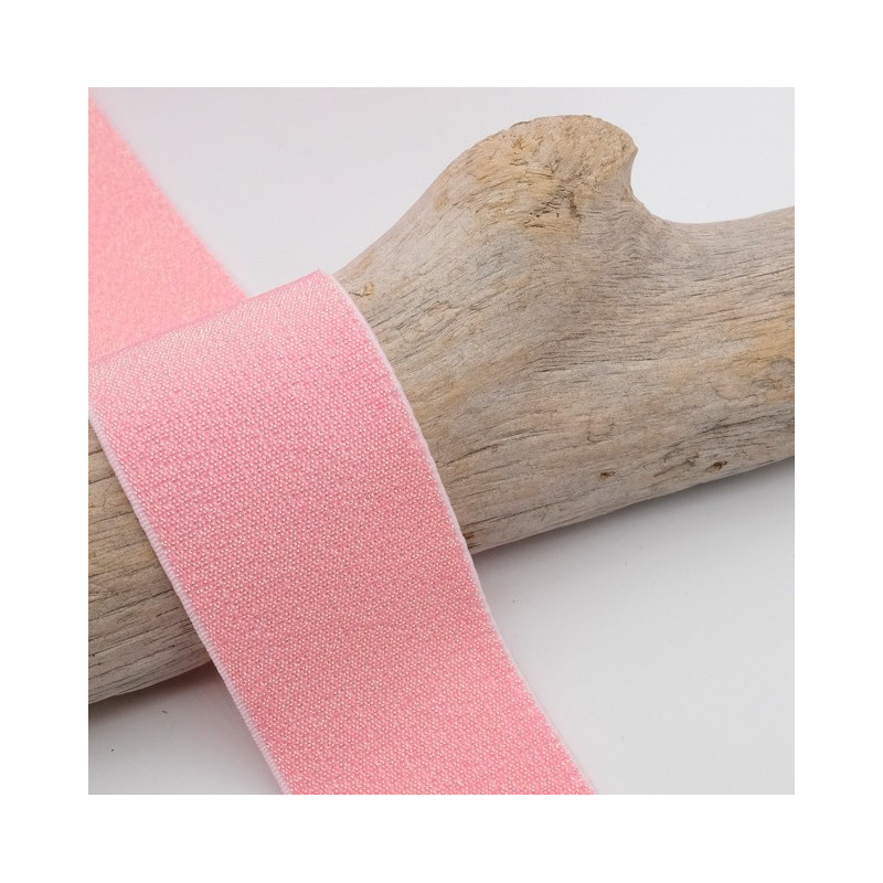 Elastique Lurex 40MM Rose - Maison Klem