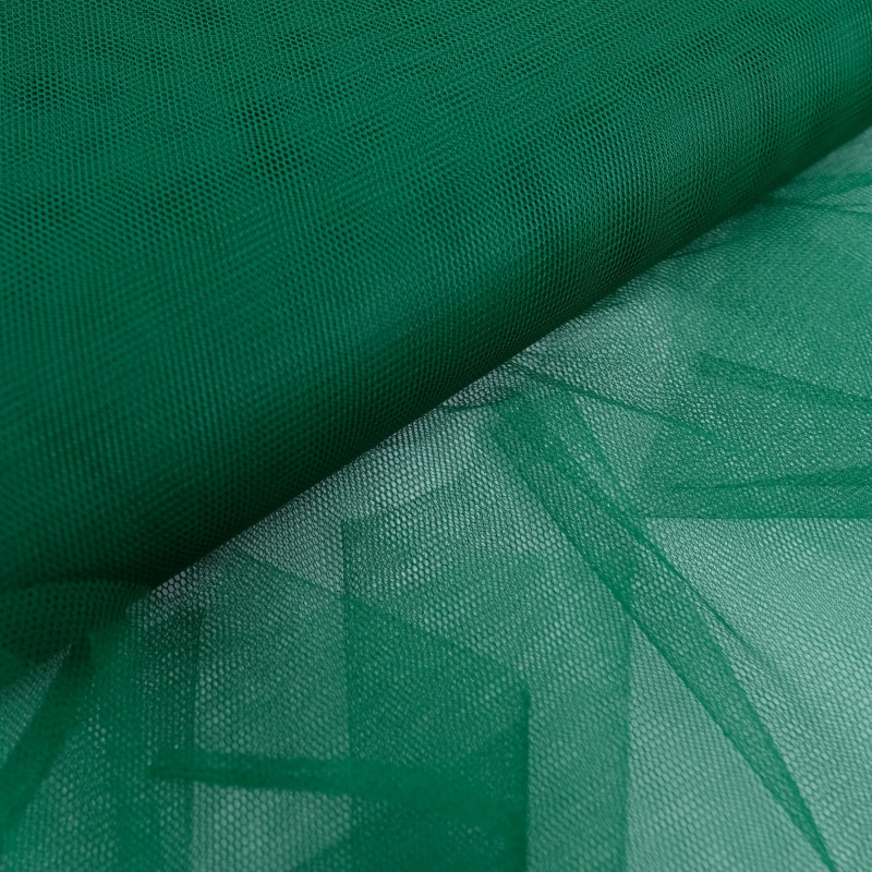 Tulle 150 Rigide Vert Foncé - Maison Klem