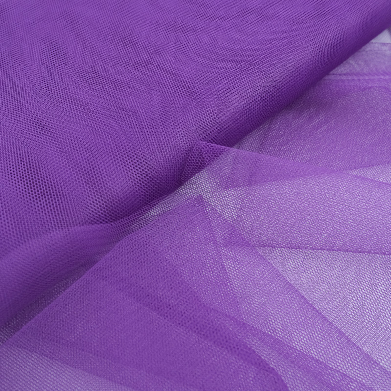 Tulle 150 Rigide Violet - Maison Klem