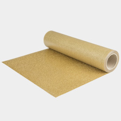 Feuille Flex Pailletée Dorée - Maison Klem