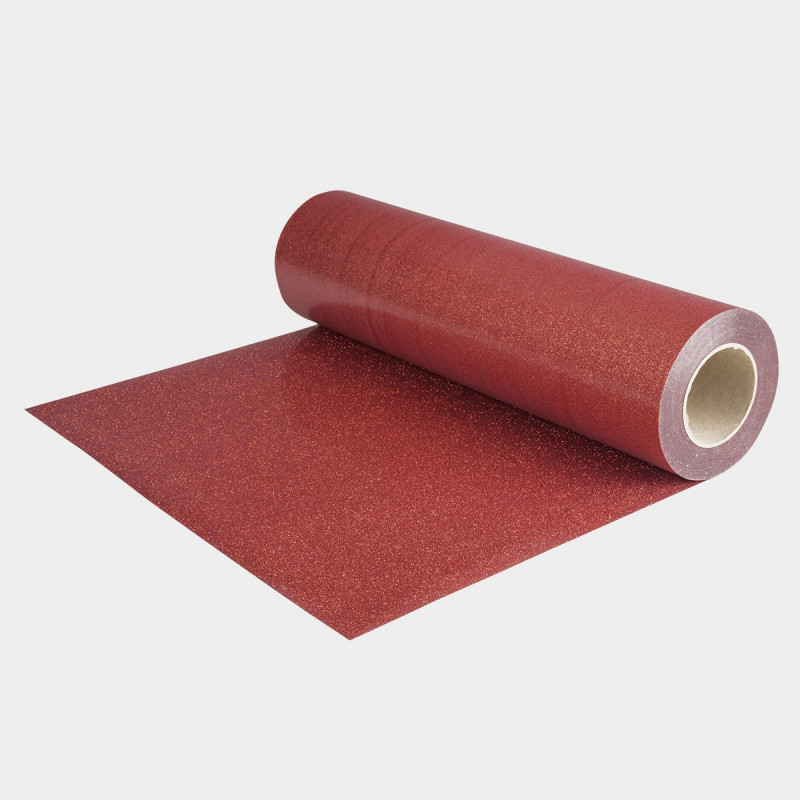 Feuille Flex Pailletée Rouge - Maison Klem