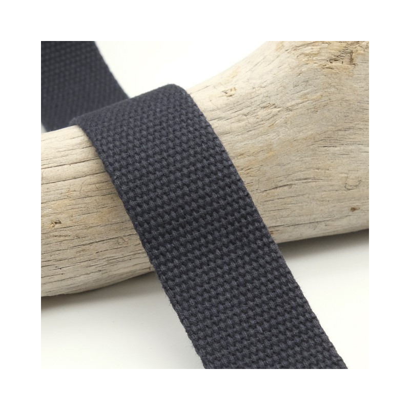 Sangle Coton 30MM Marine - Maison Klem