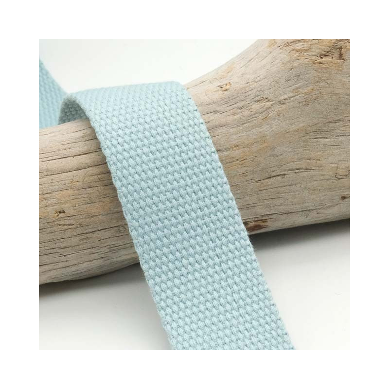 Sangle Coton 30MM Bleu Ciel - Maison Klem