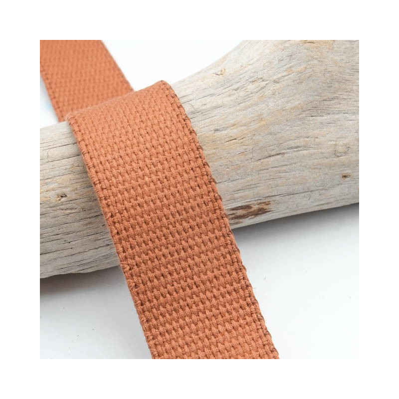 Sangle Coton 30MM Camel - Maison Klem