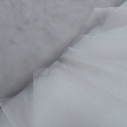 Tulle 150 Rigide Gris - Maison Klem
