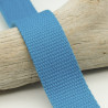 Sangle Coton 25MM Bleu Fluo - Maison Klem