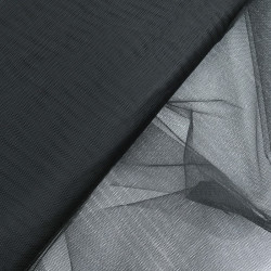 Tulle 150 Rigide Noir - Maison Klem