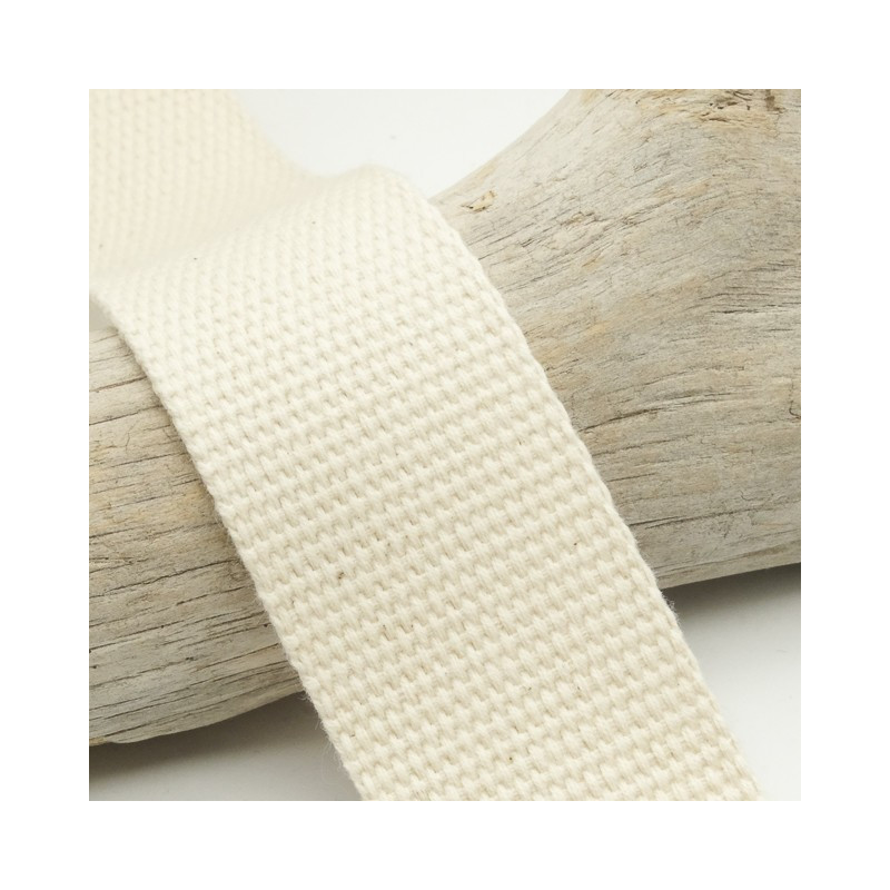 Sangle Coton 40MM Ecru - Maison Klem