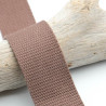 Sangle Coton 40MM Marron  - Maison Klem