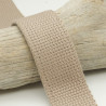 Sangle Coton Lurex Or 30MM Beige - Maison Klem
