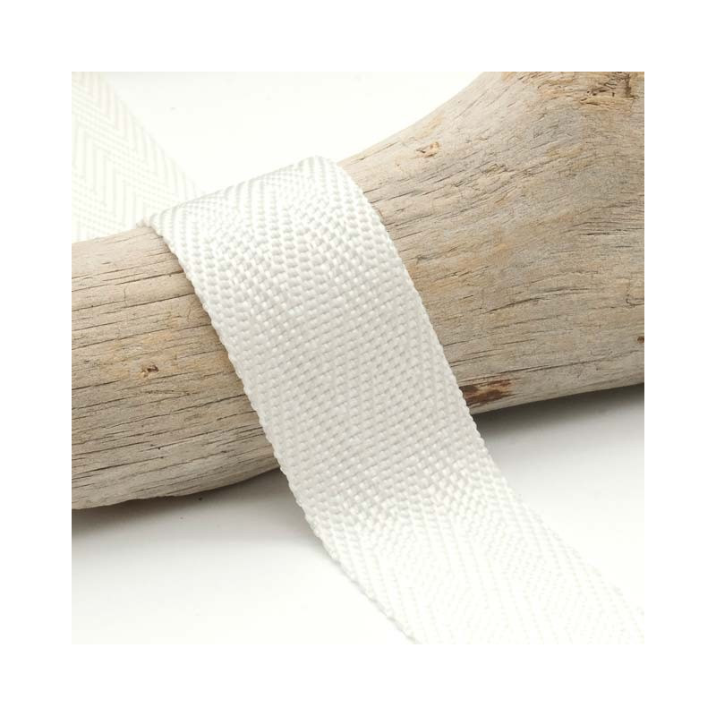 Sangle Polypropylène 30MM Blanc - Maison Klem